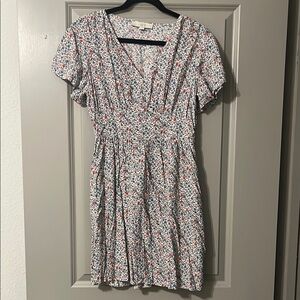 Floral V-Neck Dress